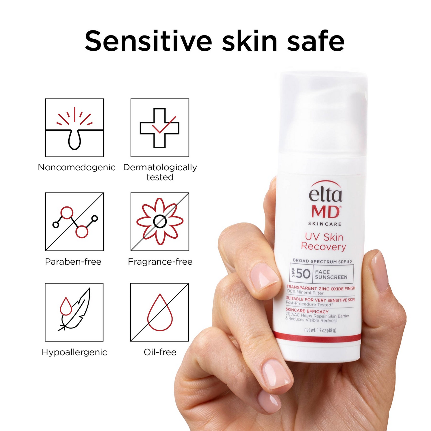 EltaMD UV Skin Recovery Broad Spectrum SPF 50